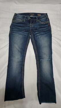 Silver Jeans Tuesday Slim Bootcut Jeans W25 L31